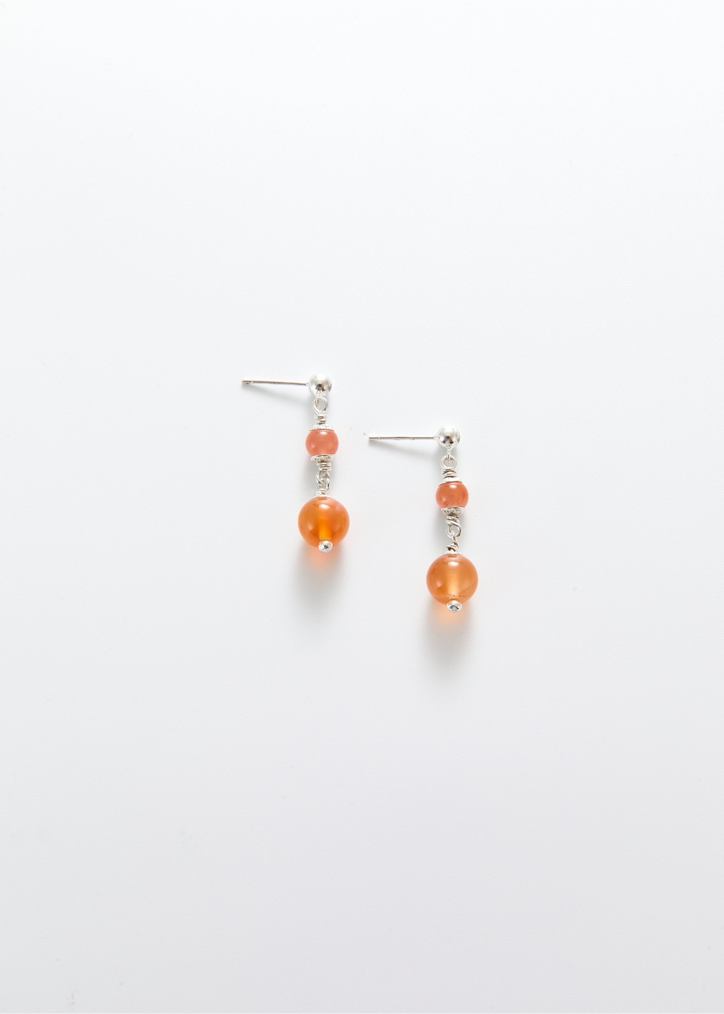 Agate Ball Earrings